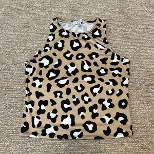 Like new leopard baby tank